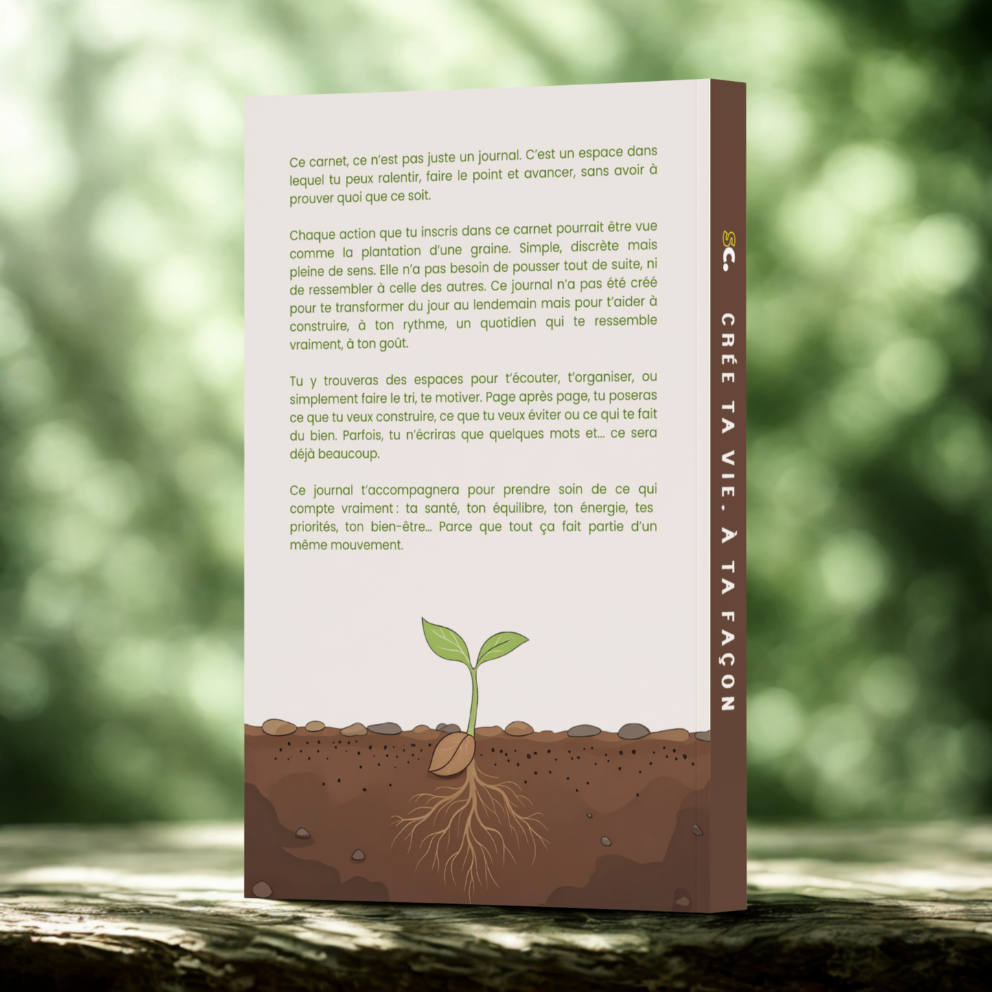 Journal Quotidien 🌱 Crée ta vie, à ta façon