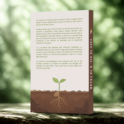 Journal Quotidien 🌱 Crée ta vie, à ta façon